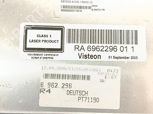 Radio BMW 1 (E87)  | BP28319797E6 