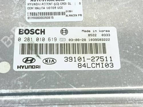 Engine control unit (ECU) HYUNDAI ACCENT II (LC) 1.5 CRDi | BP31374107M57 - Image 5