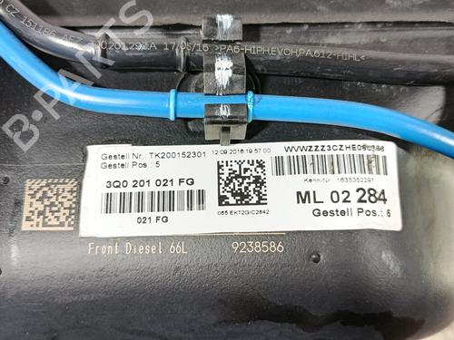 Fuel tank VW PASSAT B8 (3G2, CB2)  | BP29357916C62 