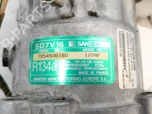 AC compressor PEUGEOT 307 (3A/C) 2.0 HDi 90 | BP28155801M34 