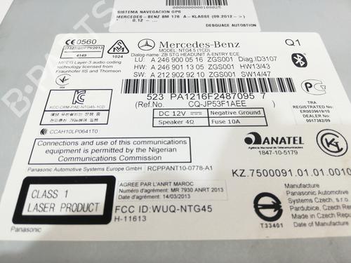 Electronic module MERCEDES-BENZ A-CLASS (W169)  | BP15861735M83 