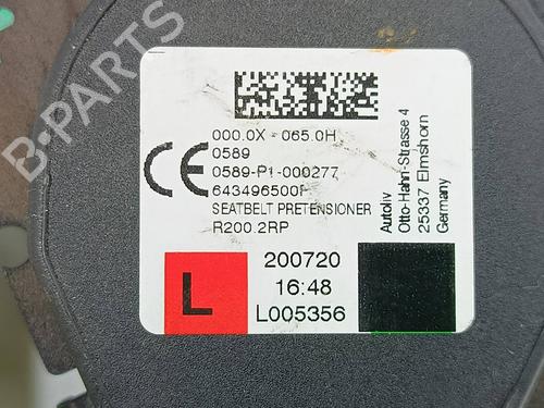 Rear left seatbelt BMW 1 (F40) 118 d | BP35739355I29 - Image 3