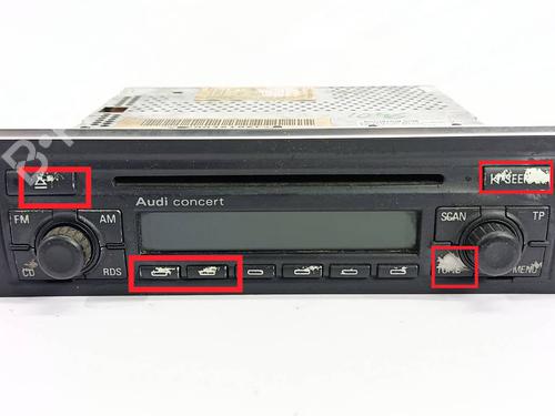 Radio AUDI A4 B6 (8E2) 1.9 TDI | BP39944234E6 - Image 5