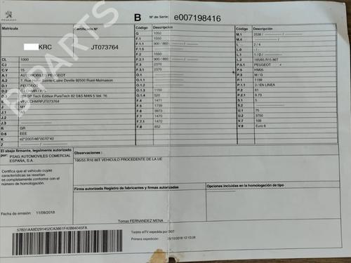 Electronic module PEUGEOT 208 I (CA_, CC_) 1.6 HDi | BP29316394M83 