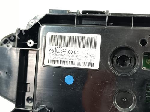 Instrument cluster PEUGEOT 3008 II SUV (MC_, MR_, MJ_, M4_)  | BP17383702C47 
