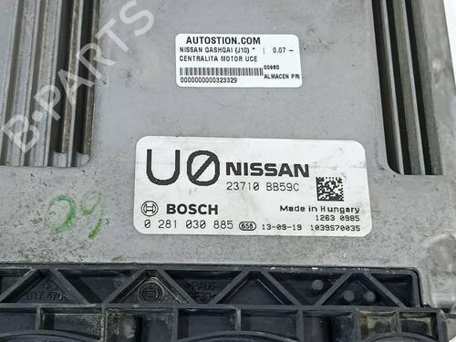 Engine control unit (ECU) NISSAN QASHQAI I (J10, NJ10)  | BP29698169M57 
