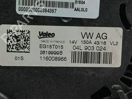 Alternator AUDI A4 B9 (8W2, 8WC) | BP38684414M7 - Image 3
