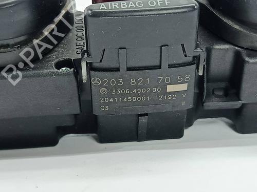 Warning switch MERCEDES-BENZ C-CLASS Coupe (CL203) C 220 CDI (203.706) | BP31862631I22 