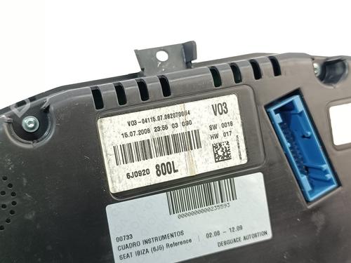 Instrument cluster SEAT IBIZA IV (6J5, 6P1)  | BP23233924C47 