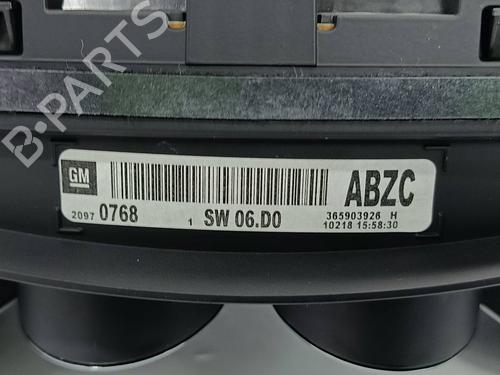 Instrument cluster OPEL INSIGNIA A (G09) 2.0 CDTI (68) | BP32015440C47