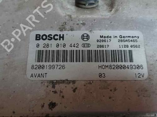 Engine control unit (ECU) RENAULT MEGANE I (BA0/1_)  | BP15875450M57 