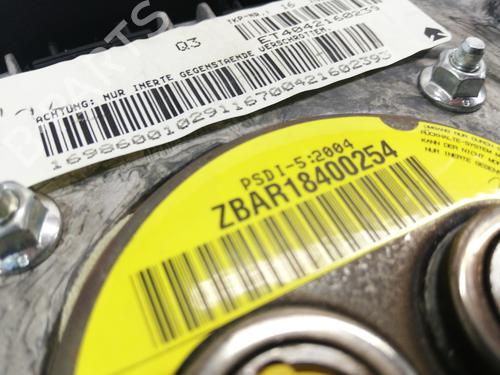 Airbag Kit MERCEDES-BENZ A-CLASS (W169) A 200 CDI (169.008, 169.308) | BP15863163C86 