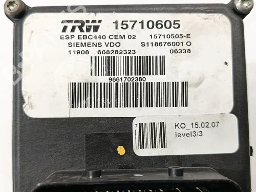 ABS pump PEUGEOT 407 (6D_)  | BP29357731M43 