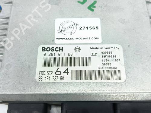 Engine control unit (ECU) PEUGEOT 307 Break (3E) | BP33616580M57 - Image 3