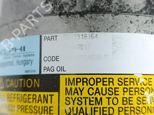 AC compressor RENAULT SCÉNIC II (JM0/1_) | BP36516521M34 - Image 3