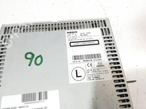 Radio NISSAN QASHQAI / QASHQAI +2 I (J10, NJ10, JJ10E)  | BP15876397E6 
