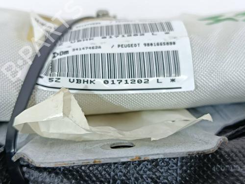 Left curtain airbag PEUGEOT 5008 (0U_, 0E_) 1.6 HDi | BP30052408C11 