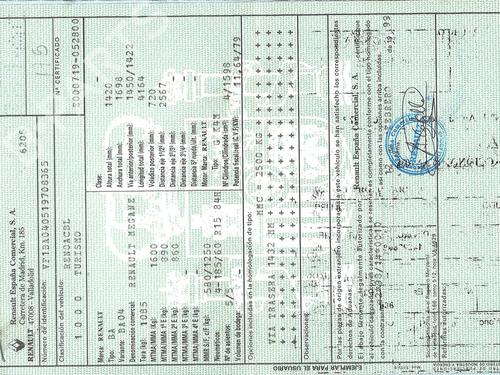 Engine control unit (ECU) RENAULT MEGANE I (BA0/1_)  | BP31263875M57 