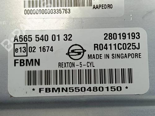 Engine control unit (ECU) SSANGYONG REXTON / REXTON II (GAB_) 2.7 Xdi | BP39929595M57 - Image 5