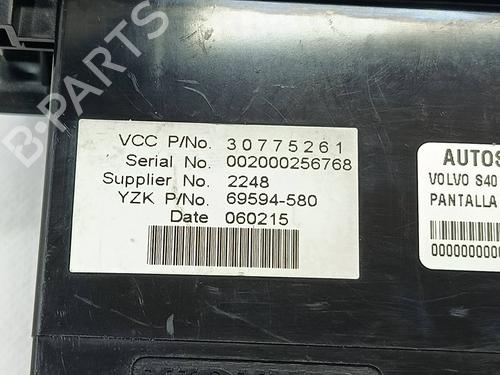 Pantalla multifuncion VOLVO S40 II (544) D5 | BP30891962C48 