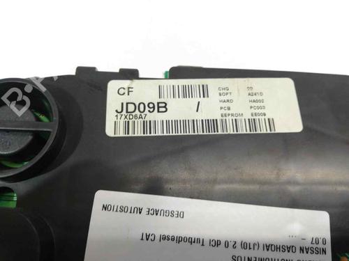 Instrument cluster NISSAN QASHQAI / QASHQAI +2 I (J10, NJ10, JJ10E)  | BP15876381C47 