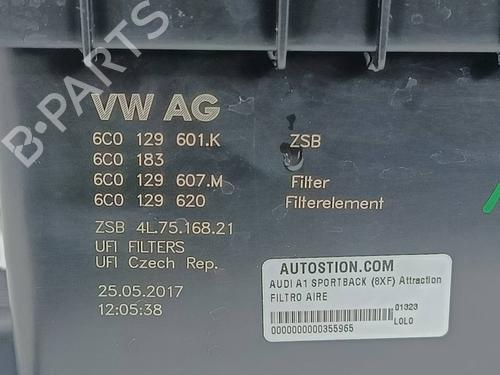 Air filter box AUDI A1 Sportback (8XA, 8XF) | BP32509263M87