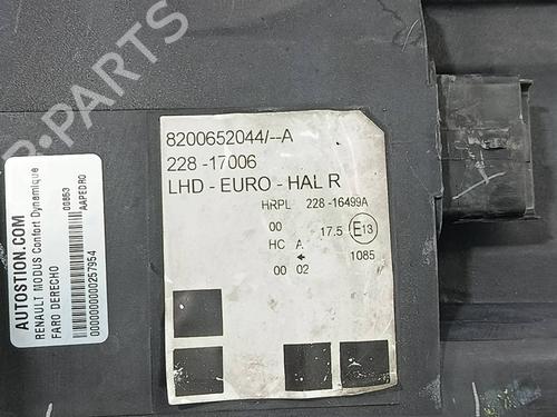 Right headlight RENAULT MODUS / GRAND MODUS (F/JP0_) 1.5 dCi (FP0D, JP0D) | BP34635802C29  - Image 6