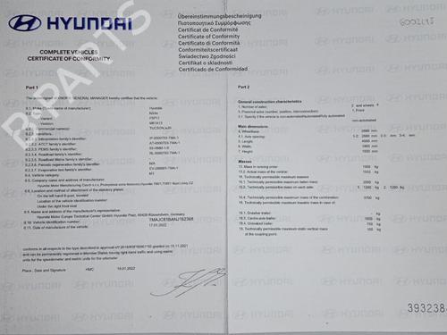 Gearbox HYUNDAI TUCSON (NX4E, NX4A)  | BP36142101M3  - Image 12