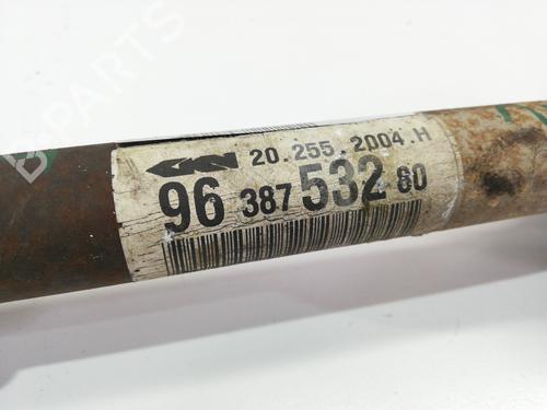 Left front driveshaft PEUGEOT 206 Hatchback (2A/C) 1.4 HDi eco 70 | BP15862807M38 