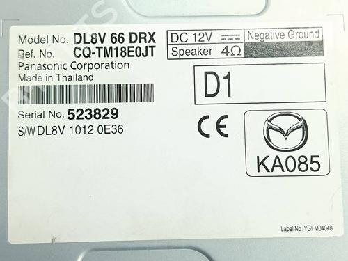 Radio MAZDA CX-3 (DK) | BP38951650E6 - Image 6