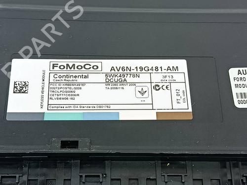 Elektronisk modul FORD C-MAX II (DXA/CB7, DXA/CEU)  | BP29932767M83