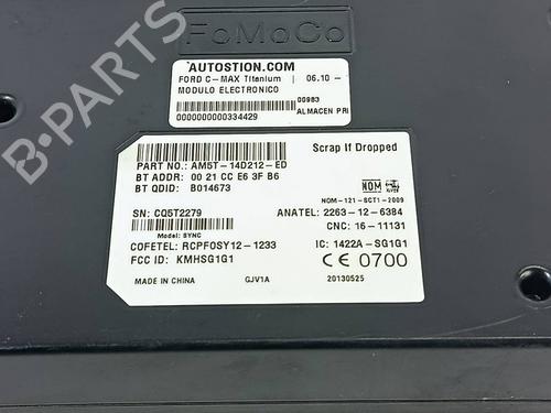 Elektronisk modul FORD C-MAX II (DXA/CB7, DXA/CEU)  | BP29932754M83