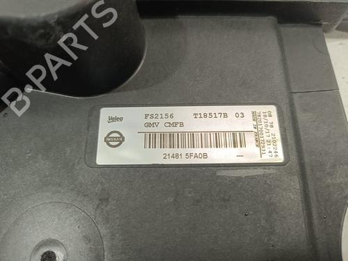 Radiator fan NISSAN MICRA III (K12)  | BP16172453M35 