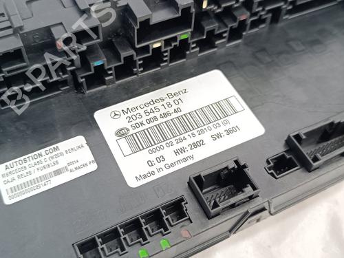 Fuse box MERCEDES-BENZ C-CLASS (W203) C 180 Kompressor (203.046) | BP32071034E1 - Image 4