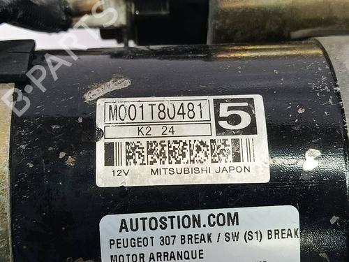 Starter PEUGEOT 307 Break (3E) 2.0 HDI 110 | BP37684978M8 - Image 2