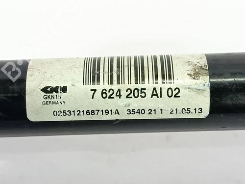Left rear driveshaft BMW 1 (F20) 116 d | BP37683088M40 - Image 2
