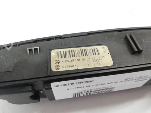 Warning switch MERCEDES-BENZ M-CLASS (W164) ML 320 CDI 4-matic (164.122) | BP15864776I22 