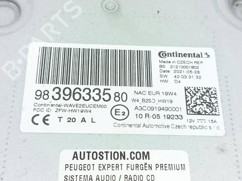 Radio PEUGEOT EXPERT Van (V_)  | BP34351722E6  - Image 5