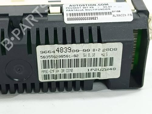 Display monitor PEUGEOT 207 (WA_, WC_) 1.6 16V VTi | BP32283703C48