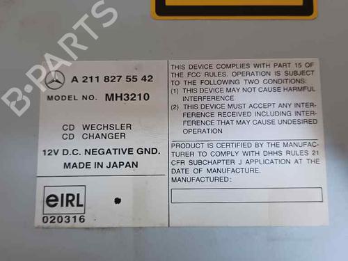 Radio MERCEDES-BENZ E-CLASS (W211)  | BP15875600E6 