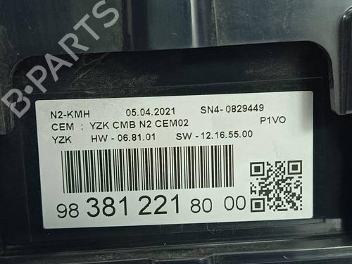 Instrument cluster OPEL COMBO Box Body/MPV (K9) 1.5 D | BP39183616C47 - Image 4