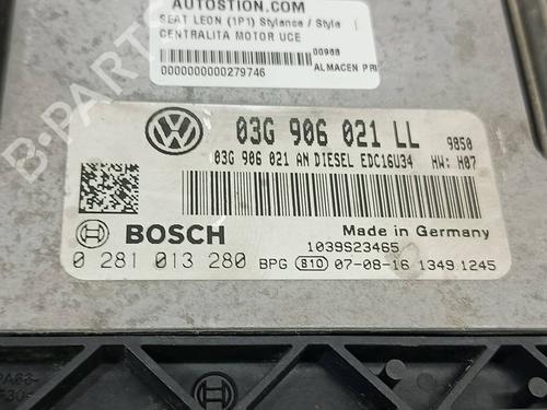 Engine control unit (ECU) SEAT LEON (1P1)  | BP30660962M57 