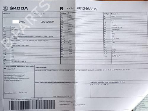 Fælk SKODA SCALA (NW1)  | BP29713745C45 