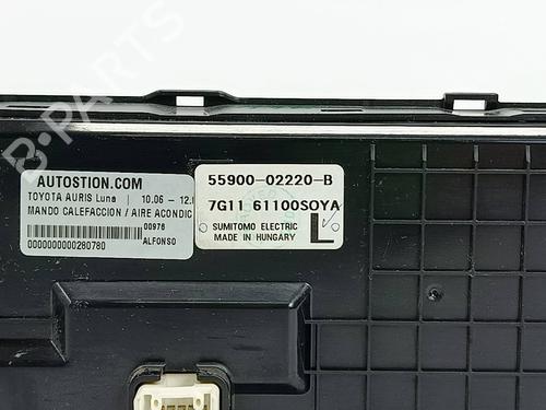 Climate control TOYOTA AURIS (_E15_) 1.6 (ZRE151_, ZRE151R) | BP36019359I5 - Image 2