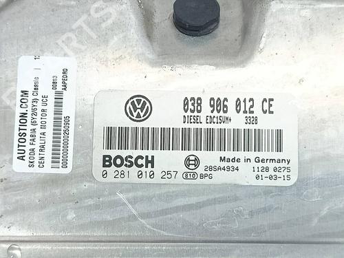 Engine control unit (ECU) SKODA FABIA I (6Y2) | BP35995534M57 - Image 3