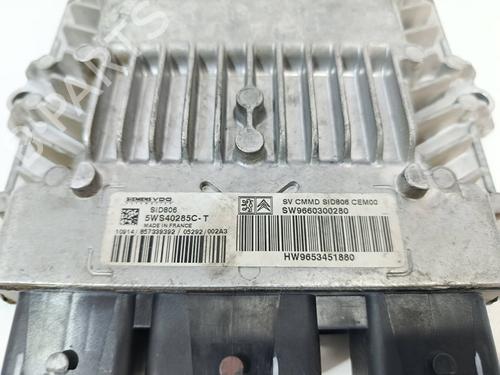 Engine control unit (ECU) CITROËN C3 I (FC_, FN_) 1.4 HDi | BP29392709M57 
