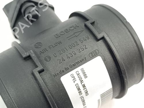 Mass air flow sensor OPEL COMBO Box Body/MPV  | BP17314040M95 