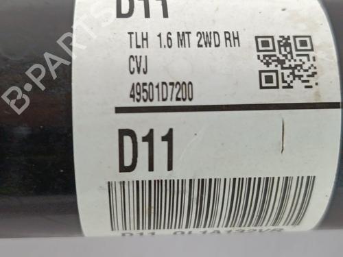 Right front driveshaft HYUNDAI TUCSON (TL, TLE) 1.6 GDi | BP29590885M39