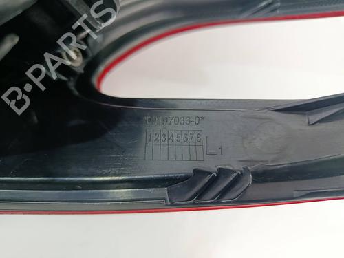 Left taillight PEUGEOT 208 I (CA_, CC_) 1.6 HDi | BP29392793C34 