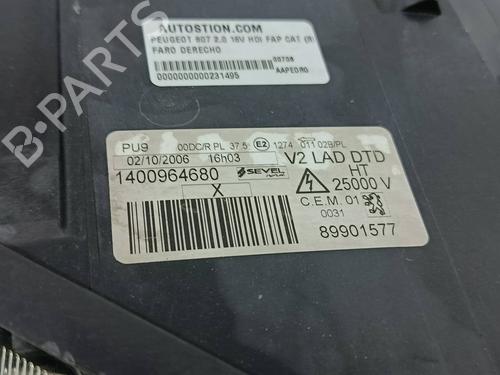 Right headlight PEUGEOT 807 (EB_)  | BP33619831C29  - Image 5